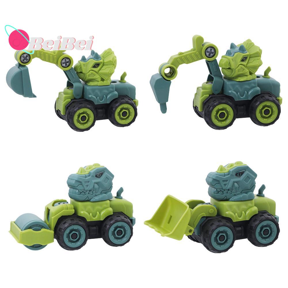 Beibei xmas quà tặng tuyệt vời quà tặng học tập xe hơi mô hình đồ chơi xây dựng xe vận tải trẻ em quà tặng xe ủi đất mô hình xe đồ chơi xe hơi mô hình kỹ thuật đội xe ô tô khủng long khủng long đồ chơi đồ chơi xe xây dựng đồ chơi giáo dục
