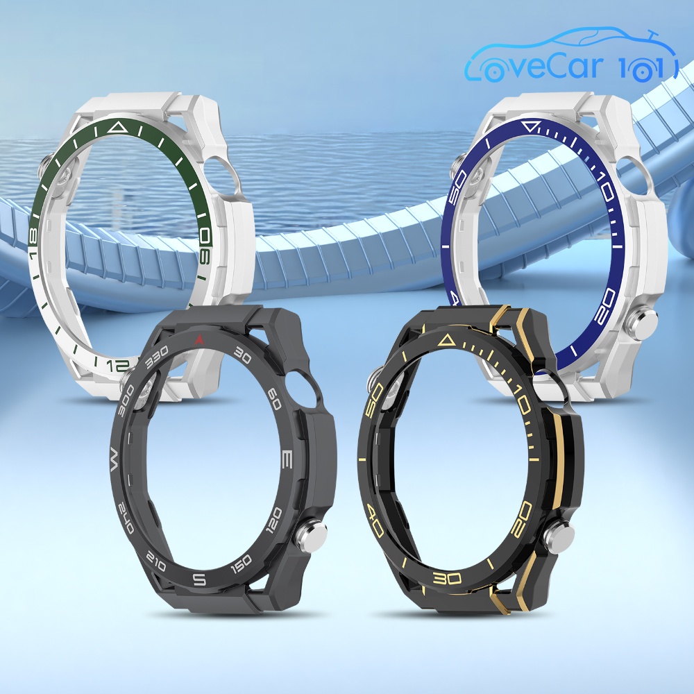Protective Case Hollow Out Watch Frame Bumper for Huawei Watch GT6 Pro 46mm Durable Shockproof Cover for Smartwatch Accessories ราคา 195 บาท*ส่งฟรี