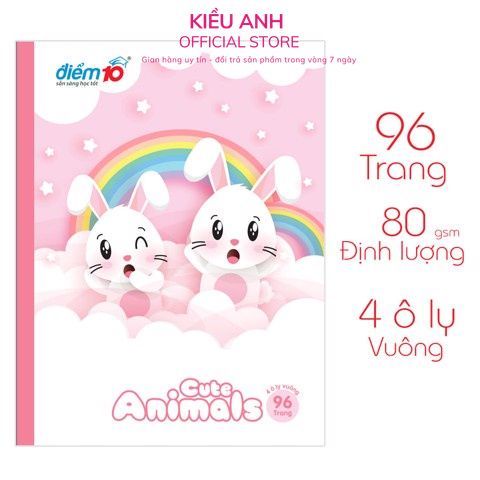 (Combo 10 cuốn) Tập học sinh 96 trang Điểm 10 TP-NB053 (hình ngẫu nhiên)