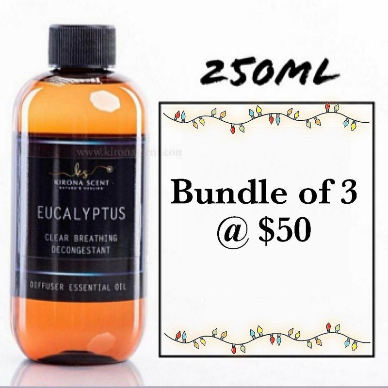 Buy 250ml Kirona 100% Pure Water Based Essential Oil Singapore