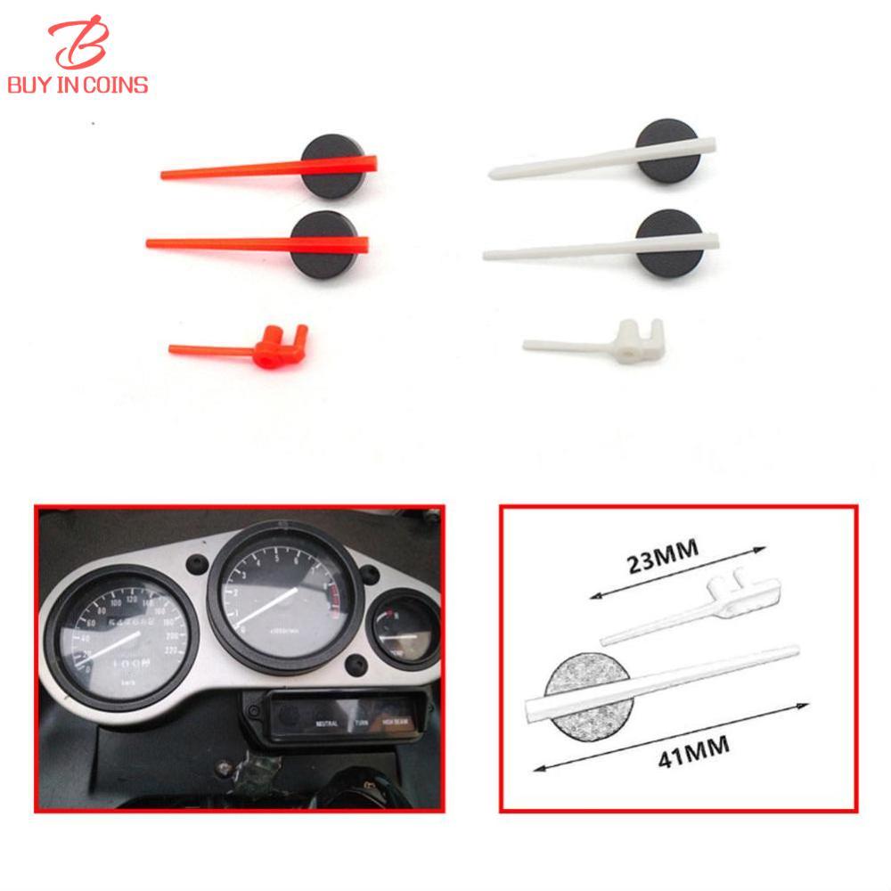 BC 3Pcs Motorcycle Speedometer Pointer Needle Pins White/Red For Honda CB400 SF VTEC CB-1 Kawasaki ZRX400 Yamaha XJR400 Parts ราคา 46 บาท*ส่งฟรี