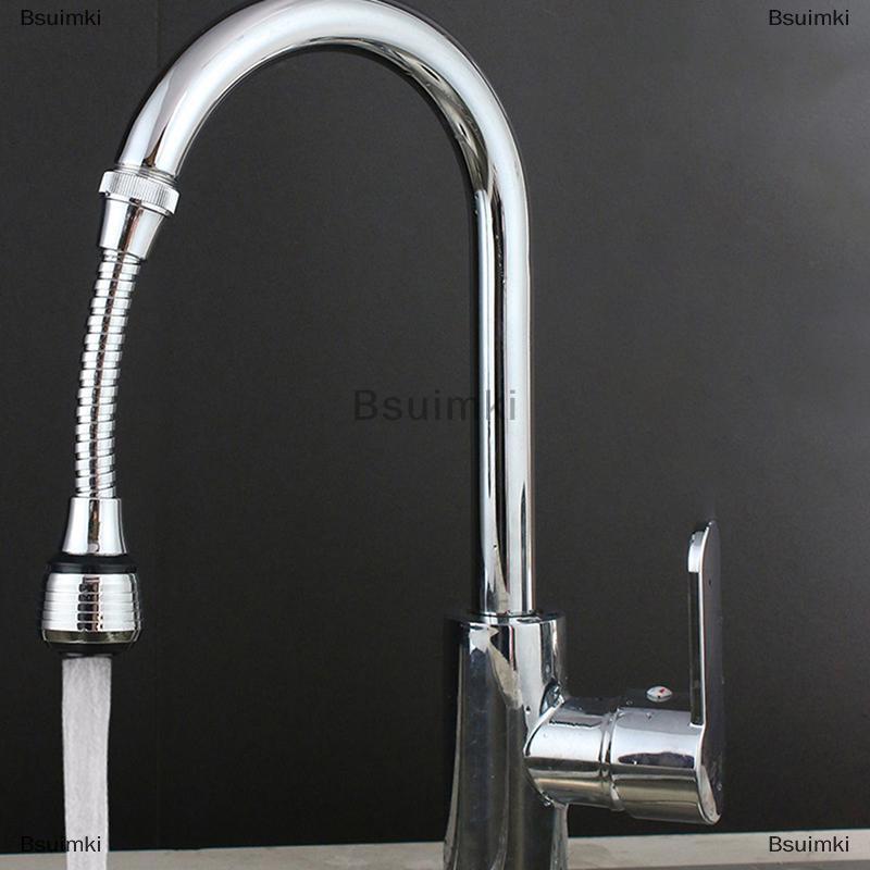 [COD] Bsuimki Tiện ích nhà bếp 2 chế độ 360 thể Bubbler áp lực cao vòi Extender tiết kiệm nước phòng tắm phụ kiện nhà bếp Nguồn cung cấp