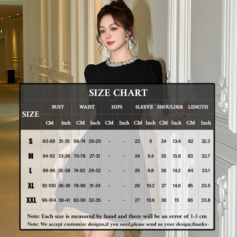 Zyht của phụ nữ ăn mặc Đầm đen váy chữ A Đầm công sở váy công sở lxury Dresses ĐẦM CƯỚI tham dự tran