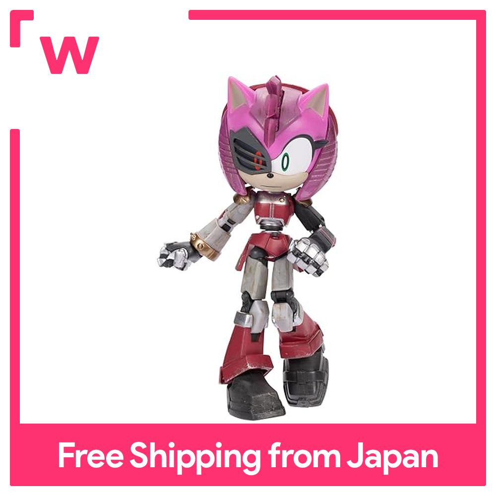 Sonic Prime 5 Jointed Action Figure - Rusty Rose, Ages 3+