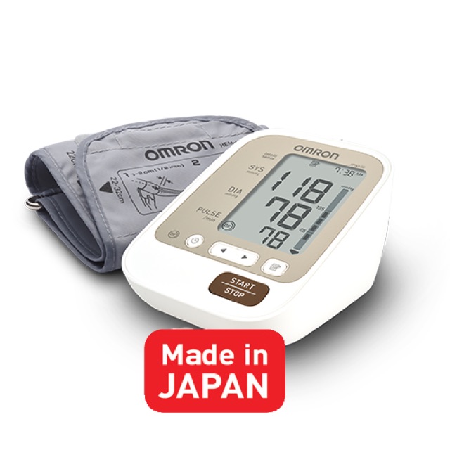Omron - máy đo huyết áp Nhật Bản- Bảo Hành 5 Năm - Jpn 600. Made In Japan