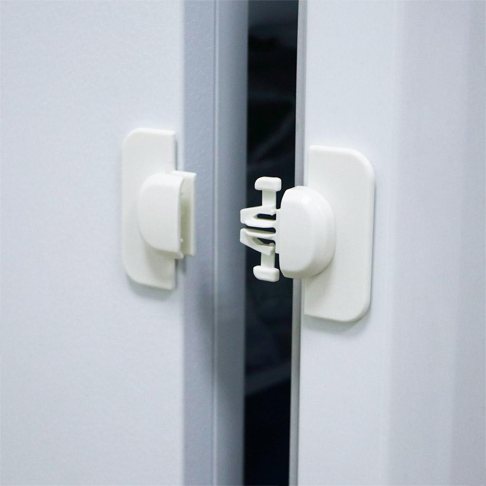 DFHRY Toddler Home Refrigerator ABS Fridge Freezer Door Anti-Clip Hand Fridge Freezer Lock Protection Baby Kids Safety Lock