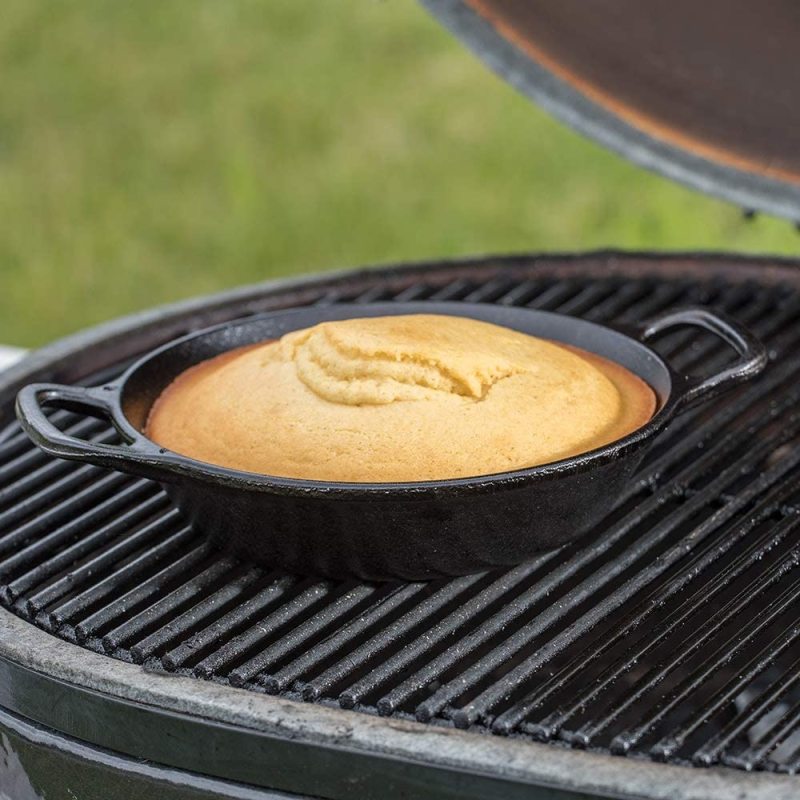 Lodge Manufacturing 8 Inch Round Cast Iron Frying FryPan Fry Pan Skillet with Loop Handles. MADE IN USA. Singapore
