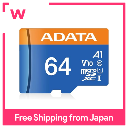 Eidata] MicroSD 64GB UHS-I Lớp 10 / V10 SD 5.1 Tốc độ đọc tối đa 100Mb/GIÂY AUSDX64GUICL10A1-RA1-I độ bền cao