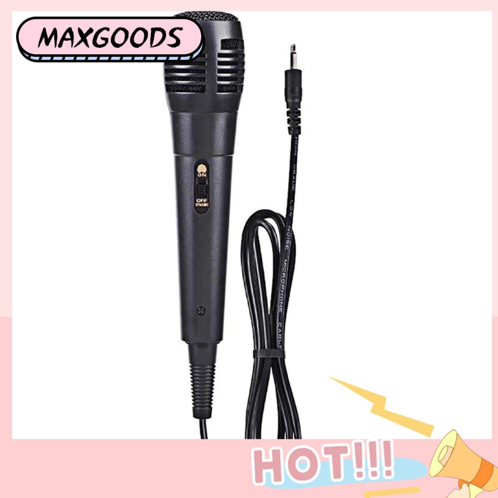 MAXG Chuyên nghiệp Micro động Có dây Tích hợp Micro thanh nhạc  Ống giọng nói 3.5/6.35mm Ghi âm karaoke
