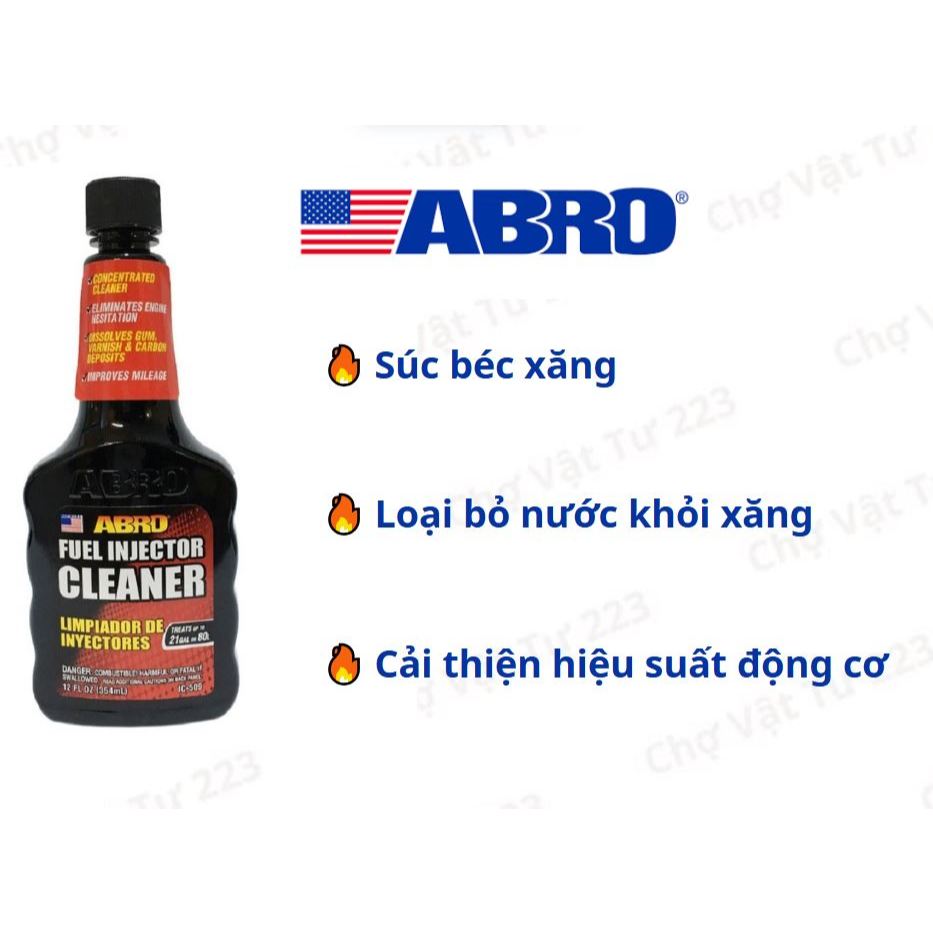  🎁 Súc béc xăng Abro - Dùng cho các động cơ xe 4 chỗ 7 chỗ 
