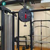 Flameer Endless Rope Pulling Machine Fitness Sturdy Exercise Machine Pulley Cable Machine for Physical Training Aerobic Exercise