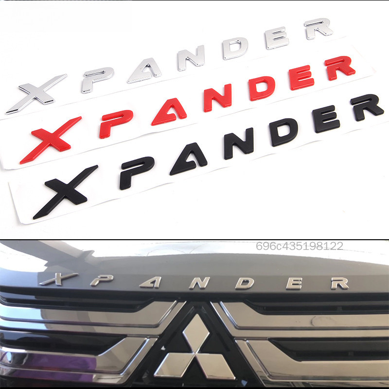 3D ABS XPANDER Hood Emblem Badge - สติ๊กเกอร์ติดรถด้านหน้าสำหรับ Mitsubishi Xpander ราคา 184 บาท*ส่งฟรี