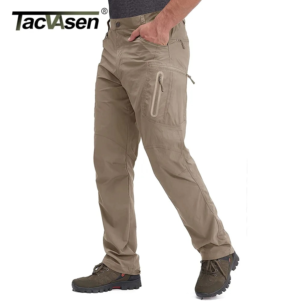 ubg TACVASEN Summer Lightweight Trousers Mens Tactical Fishing Pants