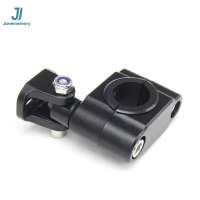 Janememory ที่ยึดไฟหน้ารถมอเตอร์ไซค์แบบ LED รถจักรยานยนต์สปอตไลท์ชุดติดตั้งสำหรับที่หนีบหลอดเส้นผ่านศูนย์กลางภายในที่ค้ำยันไฟตัดหมอก18-32มม.