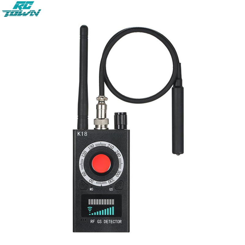 K18 Hidden Camera Detectors Anti-Spy Detector Tracker Wireless Signal Scanner Device With Antenna Intelligent Signal Scanner Device For Office Bedroom Hotel Cars Indoor - ยี่ห้อ RCtown ราคา 630 บาท*ส่งฟรี