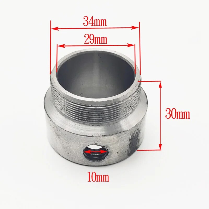 Bánh Đà 16t + Bộ chuyển đổi bánh đà Đường kính trong 24mm/25/26/27/29/31mm cho đầu nối bánh đà ba bánh nhân lực điện 34mm