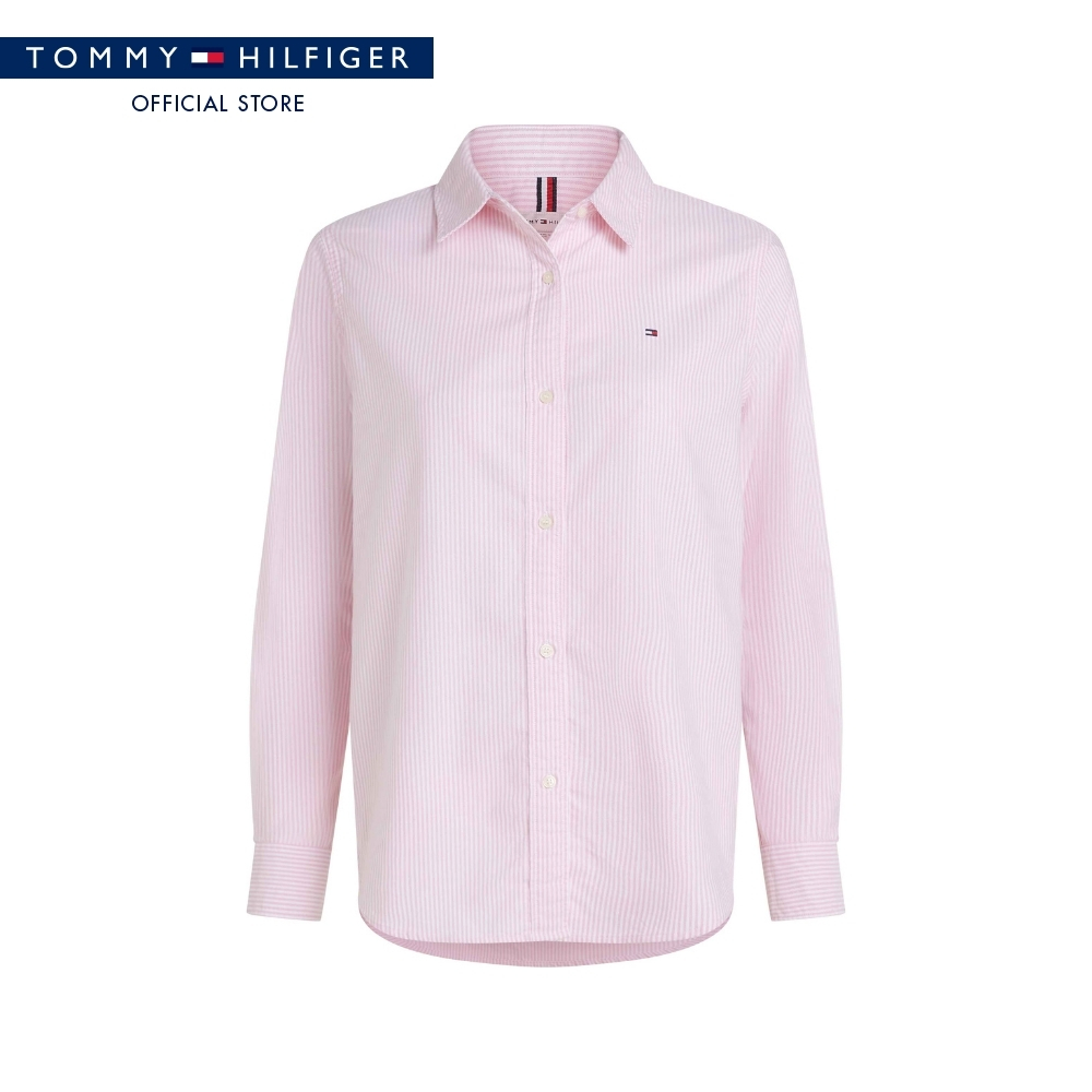 Tommy Hilfiger Women Shirt Model WW0WW47263 04J - Pink Relaxed ราคา 3,493 บาท*ส่งฟรี