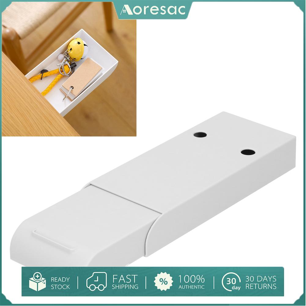 Aoresac giấu hộp đựng lưu trữ văn phòng lưu trữ vật dụng đựng đồ văn phòng phẩm dưới bàn lưu trữ ngăn kéo