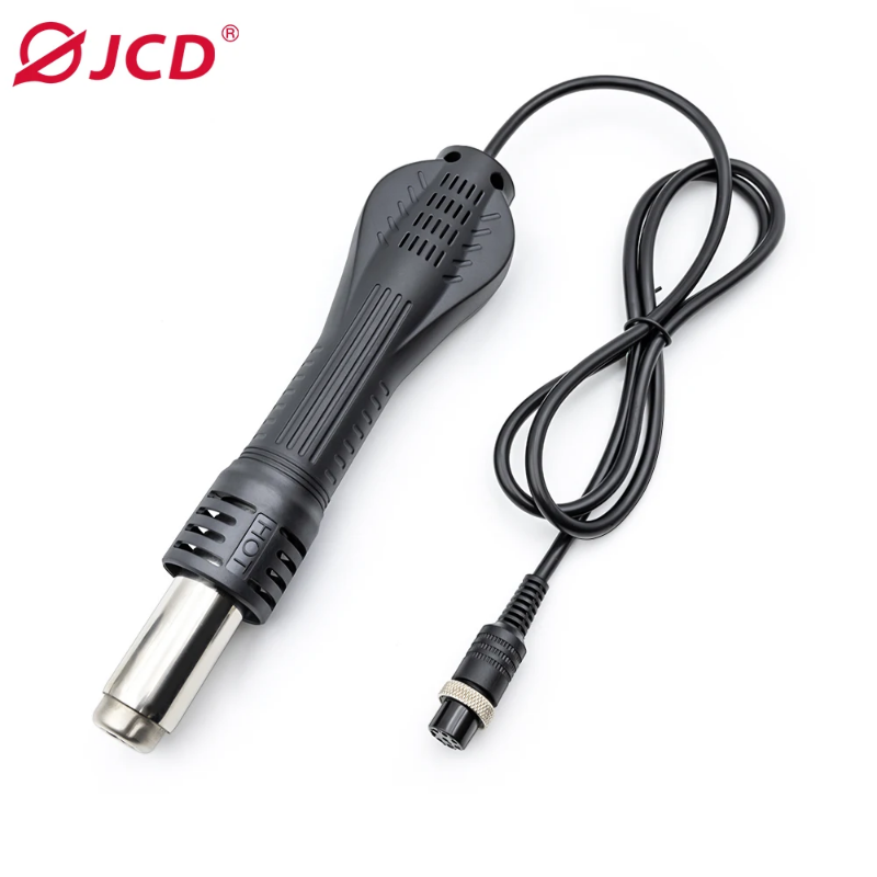 JCD Hot Air  Desoldering Hot Air  Handle Soldering Iron is Suitable for 858D 868D 8898 Rework Solder