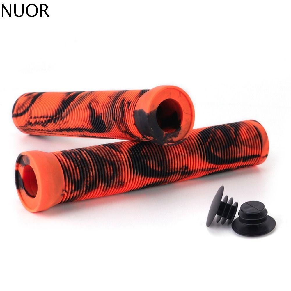 NUOR Chống trượt Tay Nắm Xe đạp leo núi Cao su Thoải mái Bọc tay lái xe máy Vòng bít tay lái xe đạp cao su Chống sốc Tay nắm cao su Xe đạp leo núi