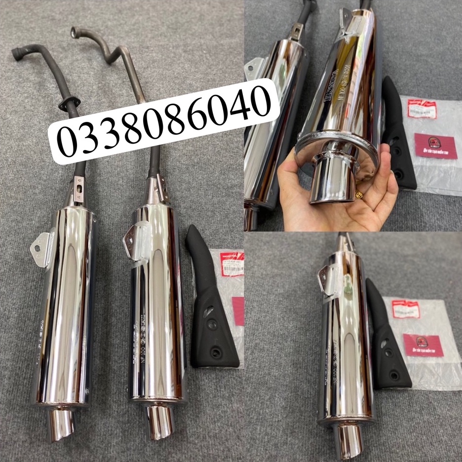 Pô RSX 100 hàng Honda chính hãng lắp các dòng wave ( Móc - Chế cổ theo yêu cầu ) CỰC HAY !