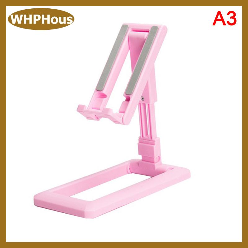 WHPHous Foldable Tablet Mobile Phone Desktop Phone Stand for Desk Adjustable Bracket