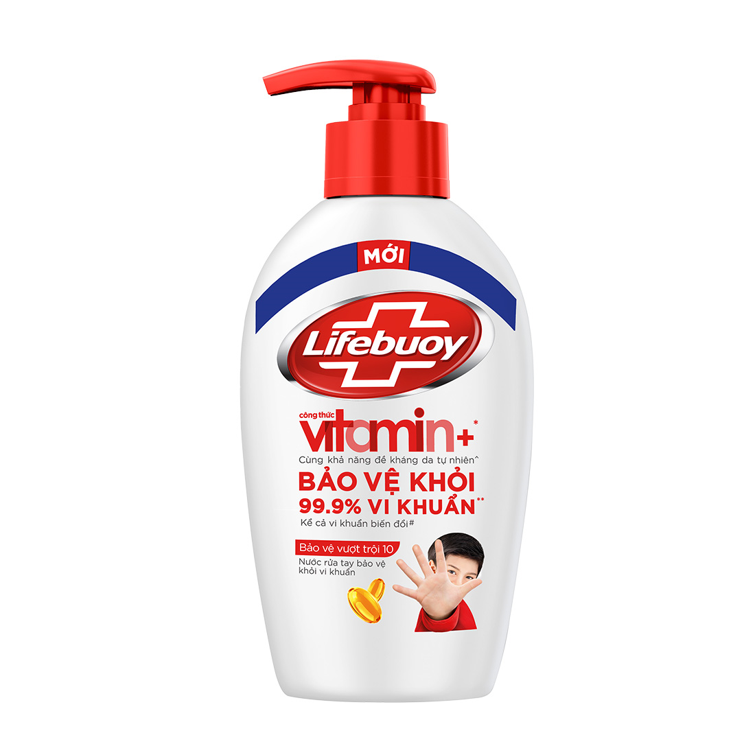 Nước Rửa Tay Lifebuoy Sữa Dưỡng Ẩm Chai 180g