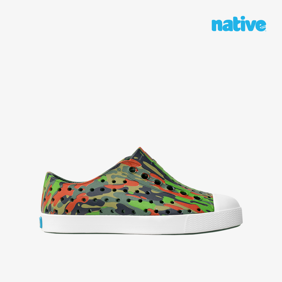 Giày lười trẻ em unisex native jefferson print junior