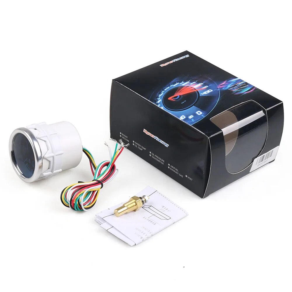 【COOL】 Dynoracing 2inch 52mm Lens Car Pointer Temp Gauge 40-140 Celsius Degree Temperature Meter Car Meter
