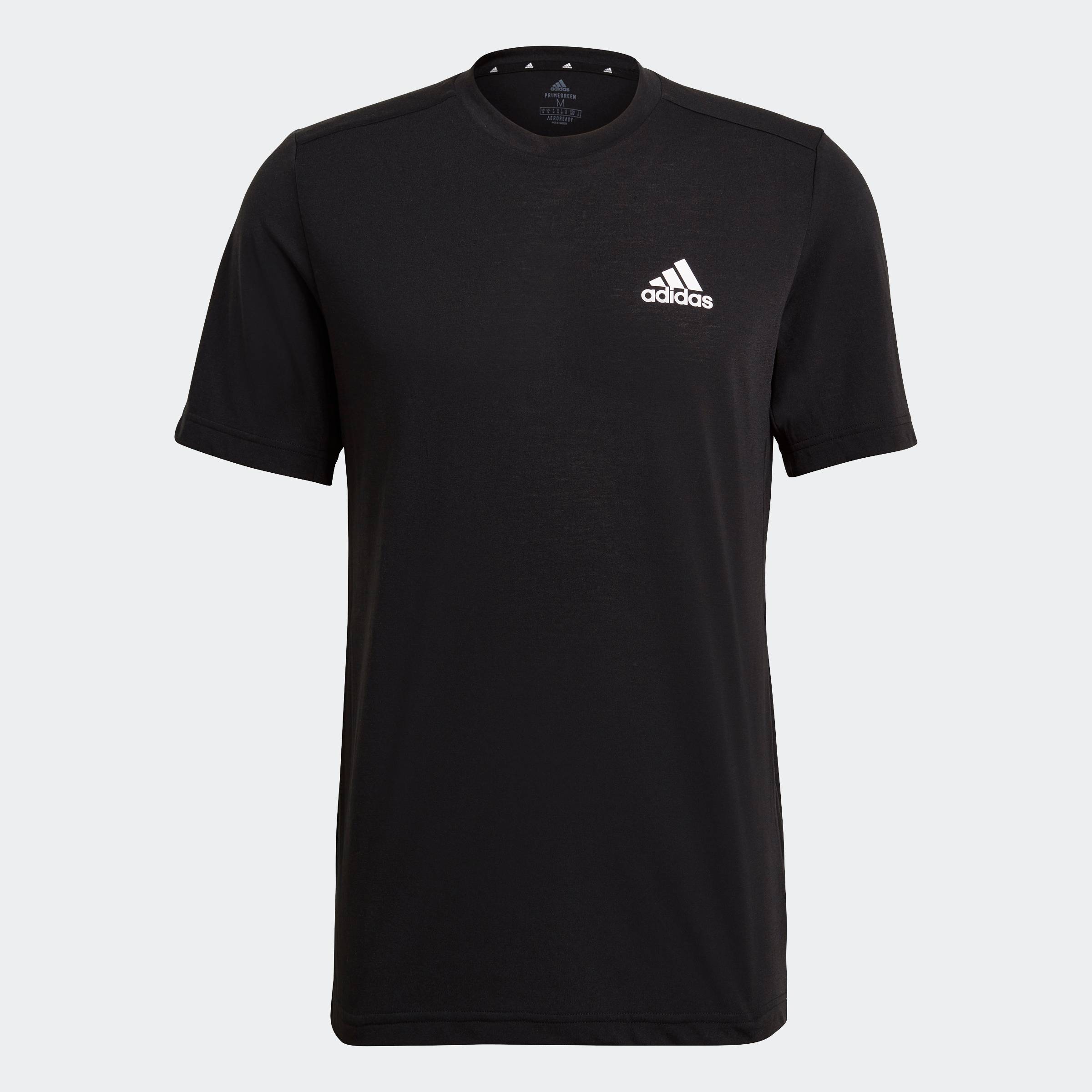 [0H-2H 15.7-VOUCHER 15%] adidas Gym & Training AEROREADY Designed to Move Feelready Sport Tee Men Black GT5545