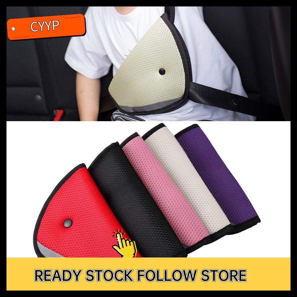 B9GIQY5EX Seat Cover Adjuster Clip Baby Kids Seat Belts Triangle Holder
