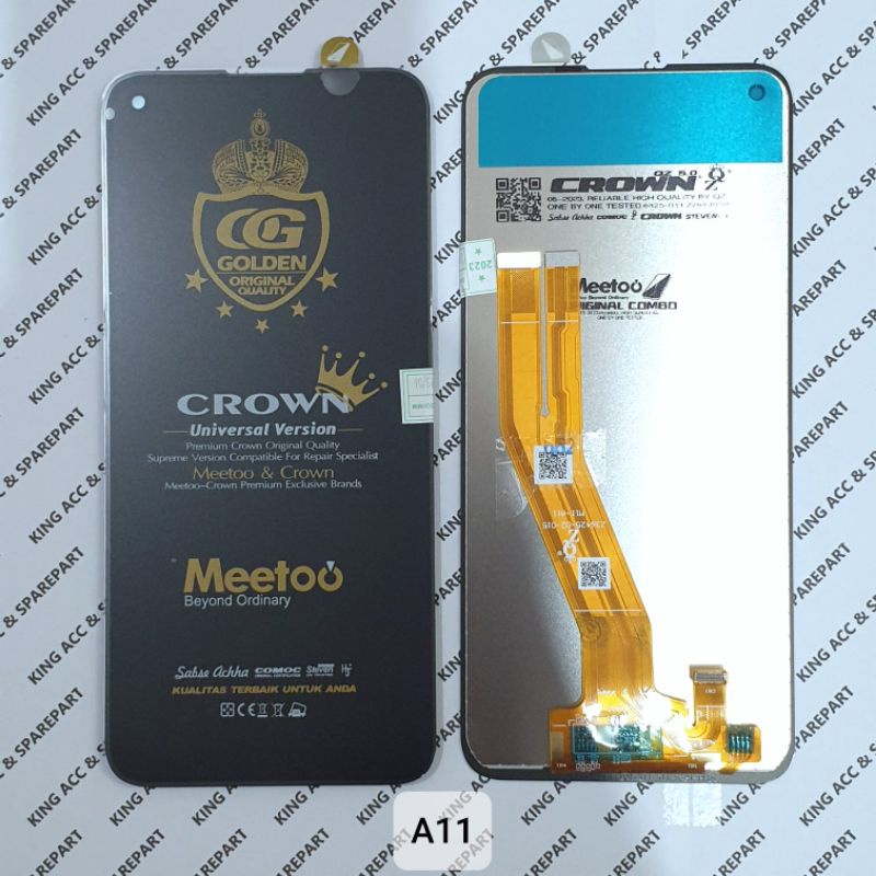 ORIGINAL MEETOO LCD TOUCHSCREEN SAMSUNG GALAXY A11 A115 A115F M11 M115 M115F Giá 115,000 Đồng*Miễn phí vận chuyển