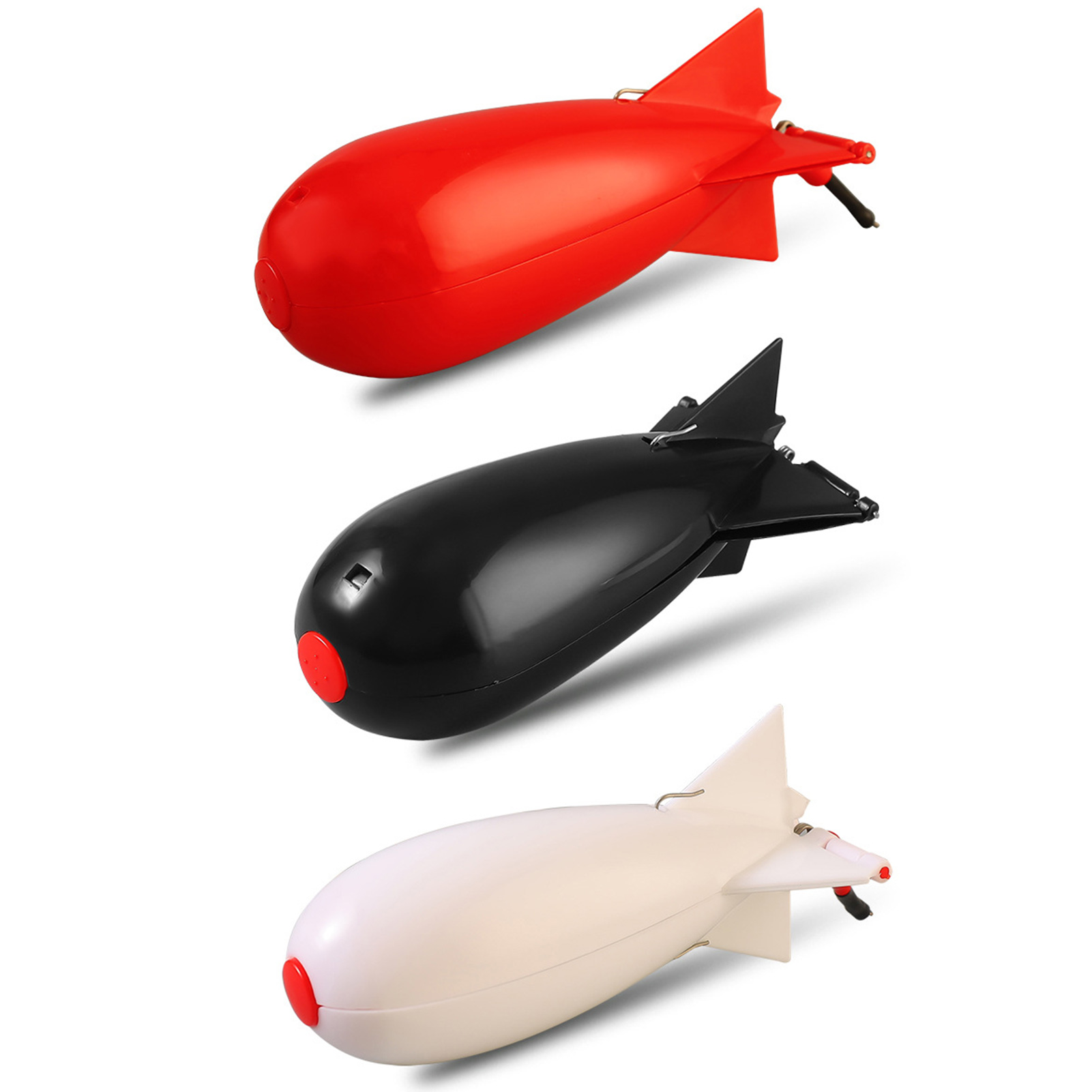 UAthleta® Float Lure Bait Holder Float Bait Holder Large Capacity Rocket-shaped Carp Fishing Feeder Reusable Floating Bait Container for Anglers