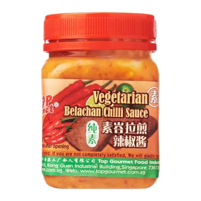 Top Gourmet Vegetarian Belachan Chilli Sauce