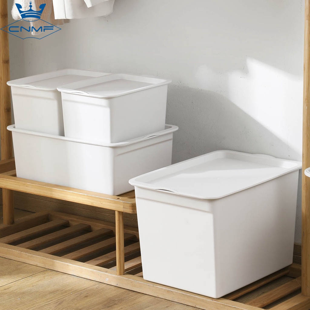 CNMF Storage Box with Lid Moisture-proof Dust