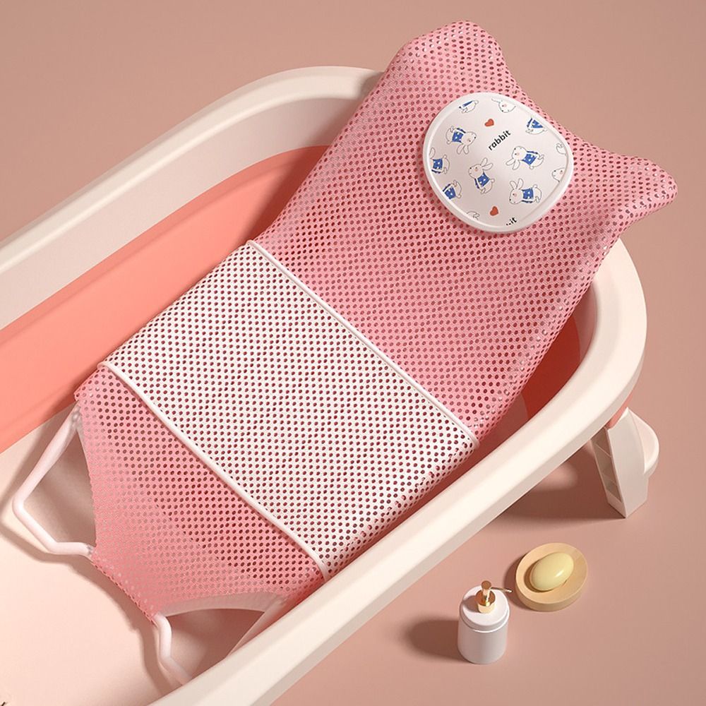 Marie PP bé tắm đệm chống trượt vòng cung móc thiết kế bồn tắm trẻ sơ sinh