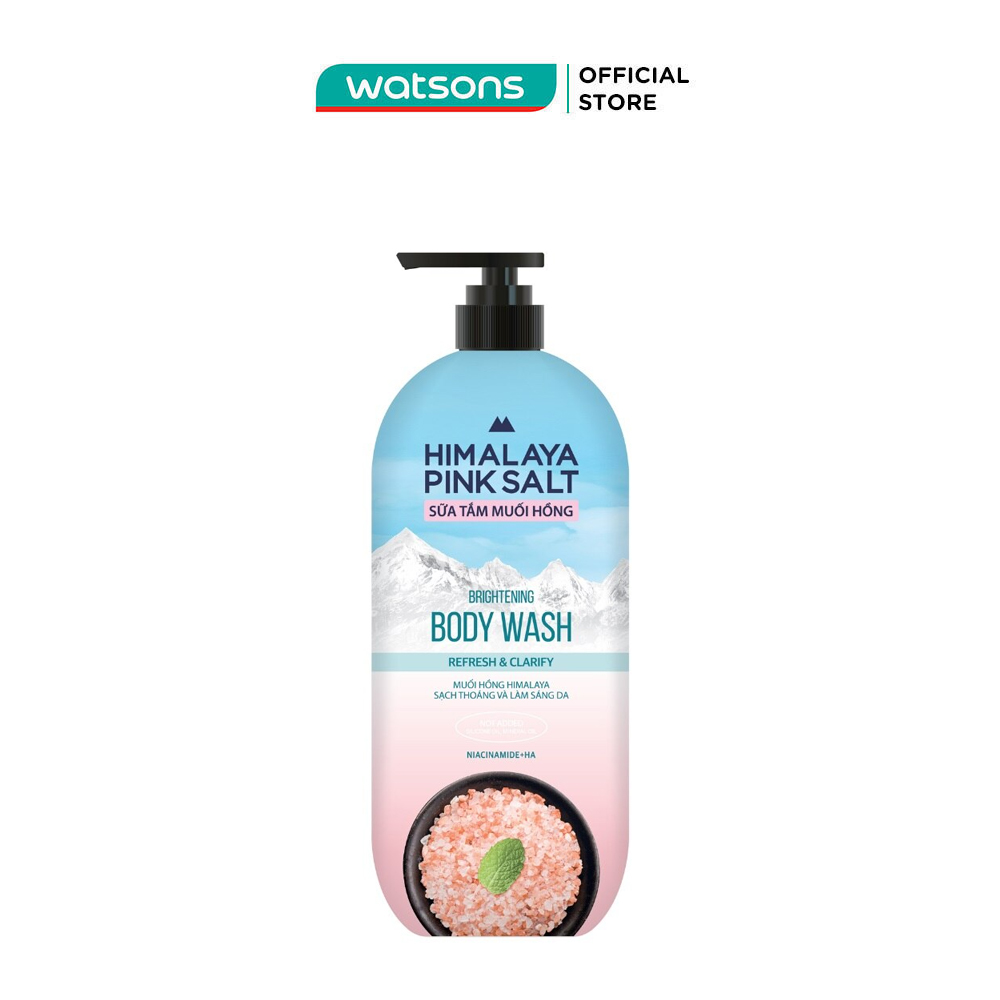Sữa Tắm Muối Hồng Himalaya Tươi Mát Và Sảng Khoái Refresh  Clarify 800g