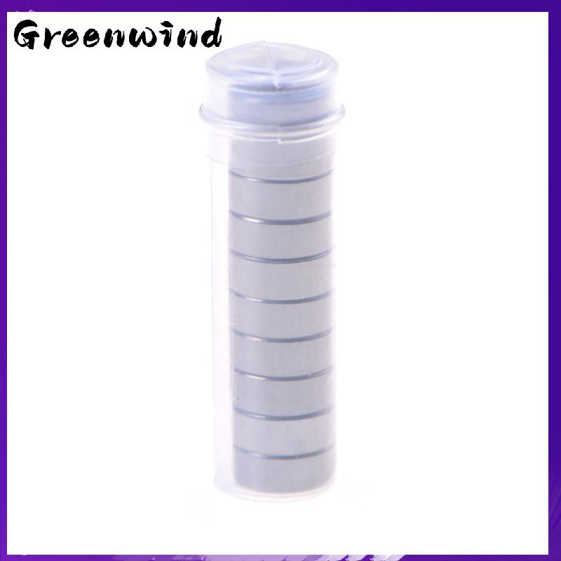 Greenwind 10 cái MR105-2RS cao su kín bi mang thu nhỏ Mang 5x10x4mm màu xanh