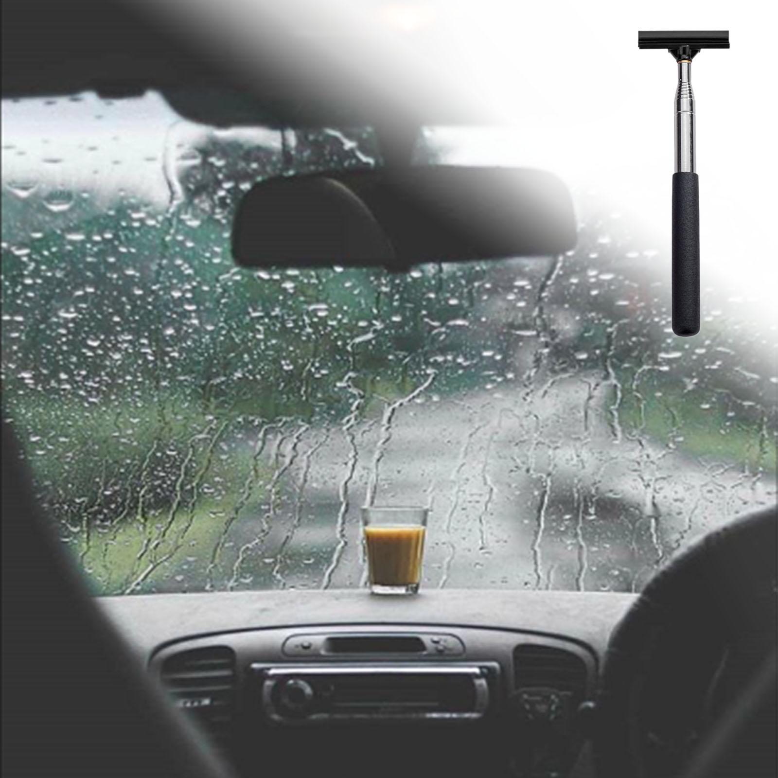 BNAUDIO Car View Mirror Wiper, Side Mirror Squeegee Black
