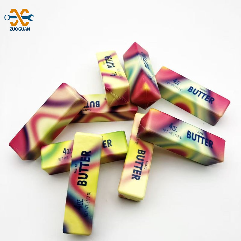 [Zuoguan Squishy Toys, Anti-Stress Toys Butter Squeeze Toy Super Soft, Slow Rising Stress Relief, Soft Like Butter, Feels Like Fun.,ZUOGUAN Butter Squishy Toy - Super Soft Slow Rising Stress Relief Squishy Looks Like Butter Feels Like Fun,] ราคา 36 บาท*ส่งฟรี