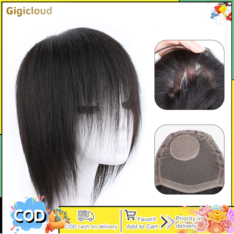 Short Layered Wigs For Women Glueless Short Layered Straight Hair Wig Natural Human Hair Female Straight Haircut With Bangs ราคา 3,982 บาท*ส่งฟรี