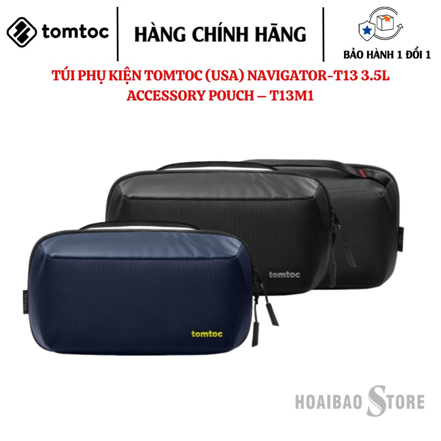 Túi phụ kiện tomtoc navigator-t13 3.5l accessory pouch – t13m1 thiết kế thông minh tiện dụng