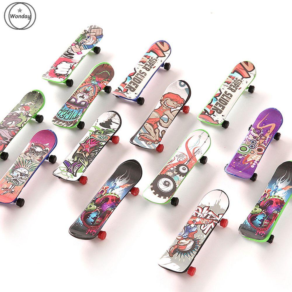 WONDAY Plastic Novelty Kids Toy Finger Toy Skateboard Model Children Gift