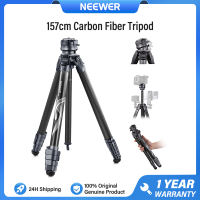 NEEWER LITETRIP 157cm Carbon Fiber Travel Tripod with ±15° Leveling 360° Panorama Head LT32