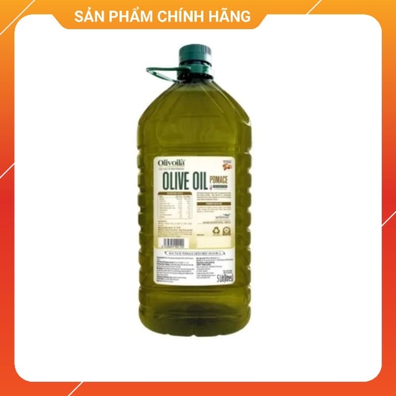 Dầu olive pomace 5 lít nhập khẩu Tây Ban Nha , Chuyên cung cấp nhà hàng , quán ăn