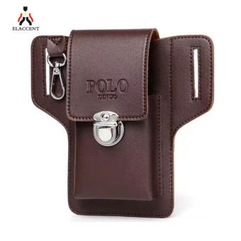 Elaccent điện thoại di động Túi đeo thắt lưng vành đai túi đựng điện thoại nam Đai Di động Túi
