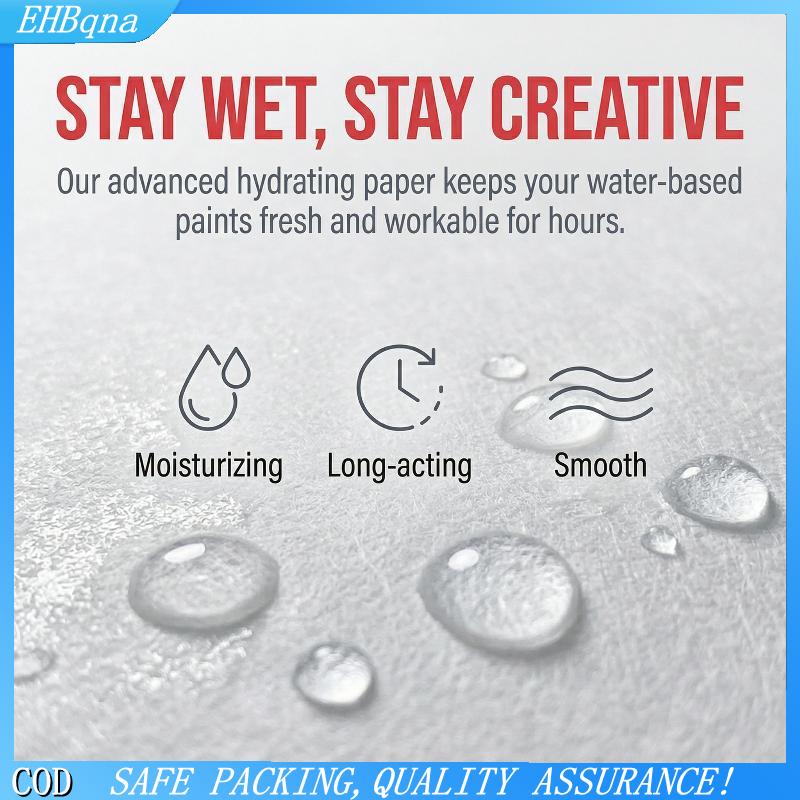 COD Bảng màu ướt cho các mô hình sơn acrylic 20 phần giữ ẩm khay lý tưởng cho các cảnh ứng dụng sơn nước