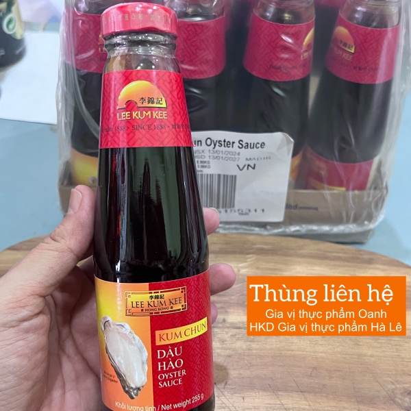 Dầu hào KUM CHUN LEE KUM KEE - LEE KUM KEE KUM CHUN OYSTER SAUCE 255G