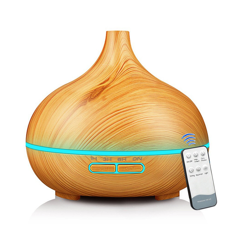 【With Remote】Aroma Diffuser/Mini Humidifier/Essential Oil/550ml/ 3-PIN SG Plug/ English Manual/ Up to 1 Year SG Warranty Singapore