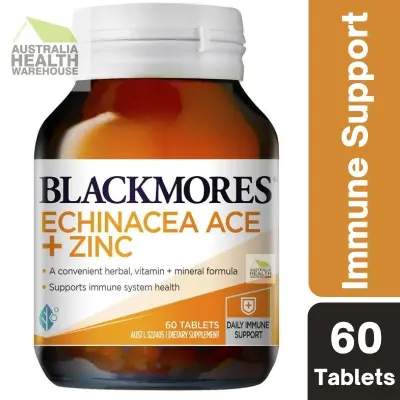 Blackmores Echinacea ACE + Zinc 60 Tablets February 2023